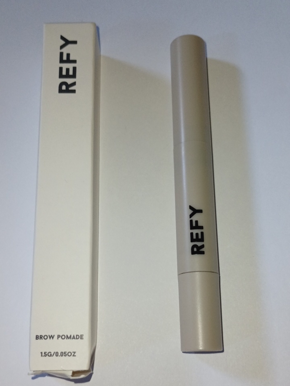 2/$20- REFY Brow Pomade Stick in Medium - Neutral Taupe Brow Definer